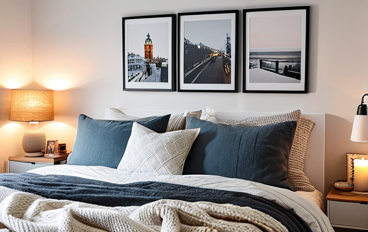 홈디자인 포트폴리오 트렌드 - Multifunctional Home Office**

"A stylish home office that doubles as a guest room, featuring a mode...