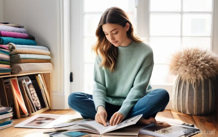 홈디자인 분야의 여성 전문가 성장 사례 - **Prompt 1: The Budding Visionary in Her Sanctuary**
    A young woman in her late teens, dressed in...